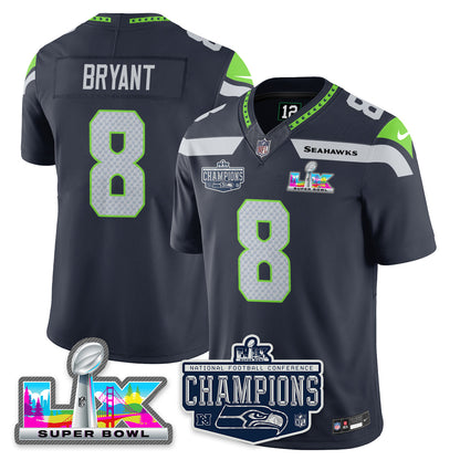 SEA 2025 NFC Champions Vapor Limited Jersey - All Stitched