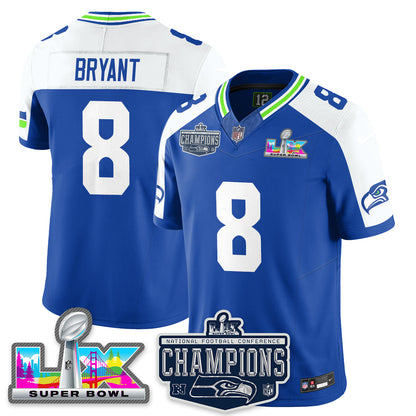 SEA 2025 NFC Champions Vapor Limited Jersey - All Stitched