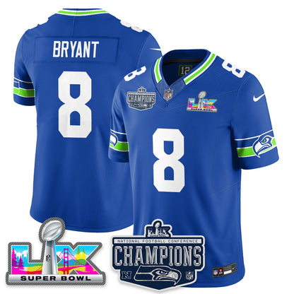 SEA 2025 NFC Champions Vapor Limited Jersey - All Stitched