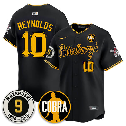 PIT Memories Vapor Limited Jersey - Bill Mazeroski Patch - All Stitched