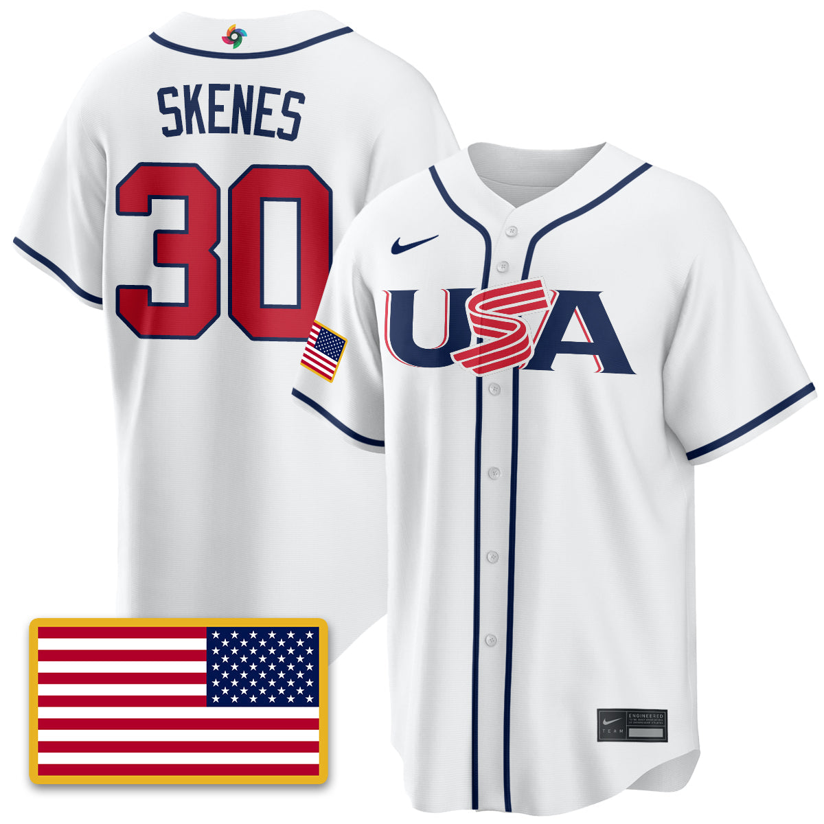 USA Baseball  2026 World Baseball Classic Limited Jersey - All Stitched