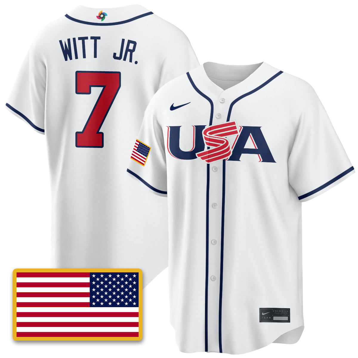 USA Baseball  2026 World Baseball Classic Limited Jersey - All Stitched