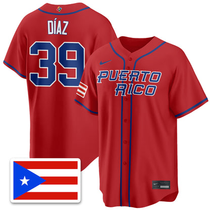 Puerto Rico Baseball 2026 World Baseball Classic Limited Jersey - All Stitched