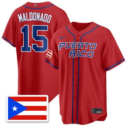 Puerto Rico Baseball 2026 World Baseball Classic Limited Jersey - All Stitched