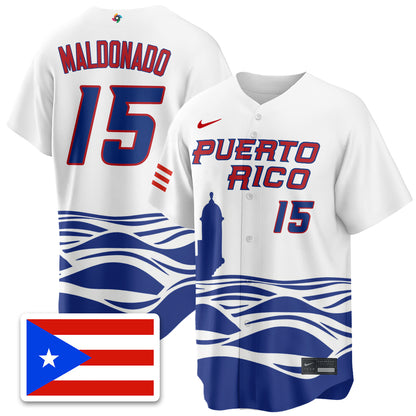 Puerto Rico Baseball 2026 World Baseball Classic Limited Jersey - All Stitched