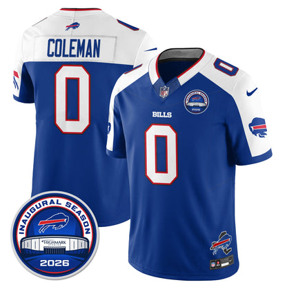 BUF 2026 Inaugural Season Patch Vapor Limited Jersey - All Stitched