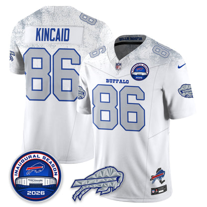 BUF 2026 Inaugural Season Patch Vapor Limited Jersey - All Stitched