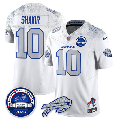 BUF 2026 Inaugural Season Patch Vapor Limited Jersey - All Stitched