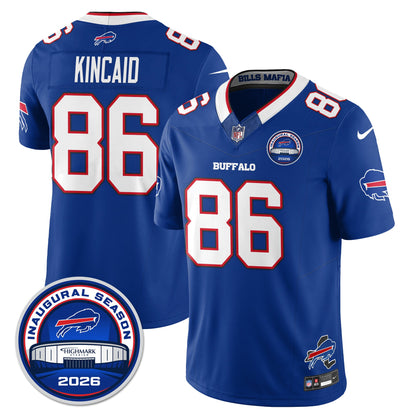 BUF 2026 Inaugural Season Patch Vapor Limited Jersey - All Stitched