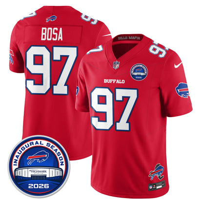 BUF 2026 Inaugural Season Patch Vapor Limited Jersey - All Stitched