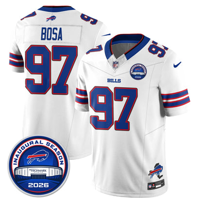 BUF 2026 Inaugural Season Patch Vapor Limited Jersey - All Stitched
