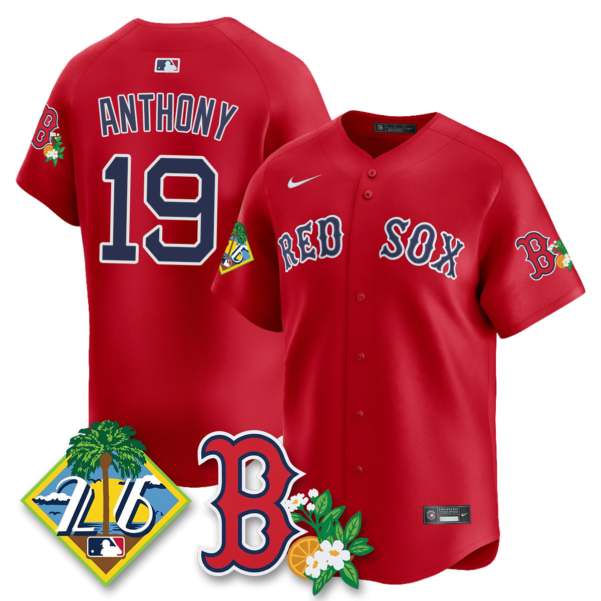 BOS 2026 Spring Training Vapor Limited Jersey - All Stitched