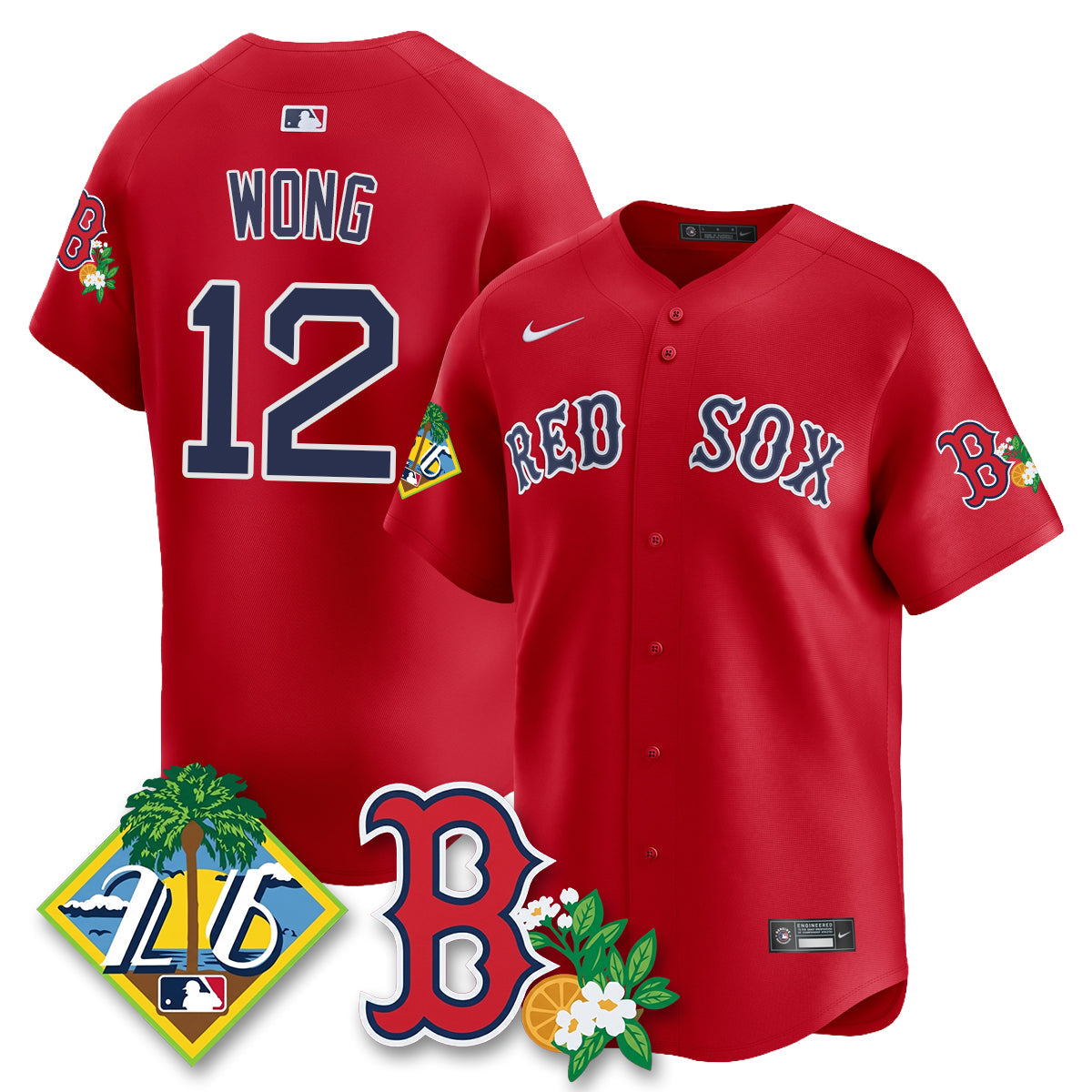 BOS 2026 Spring Training Vapor Limited Jersey - All Stitched