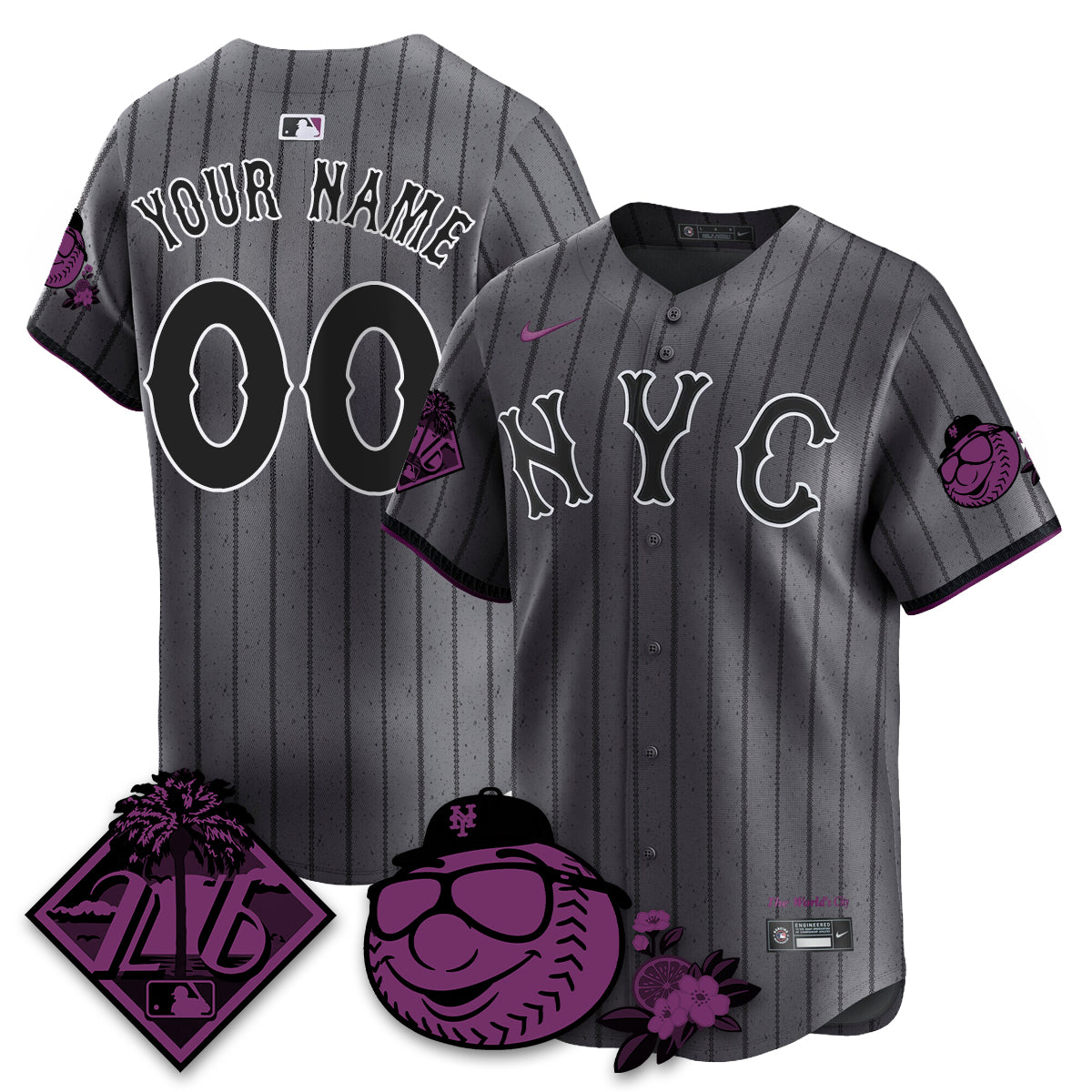 Custom NYM 2026 Spring Training Vapor Limited Jersey - All Stitched