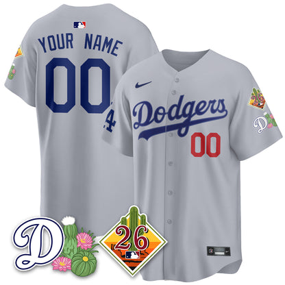 Custom LAD 2026 Spring Training Vapor Limited Jersey - All Stitched