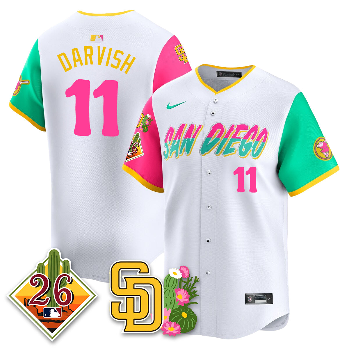 SD 2026 Spring Training Vapor Limited Jersey - All Stitched