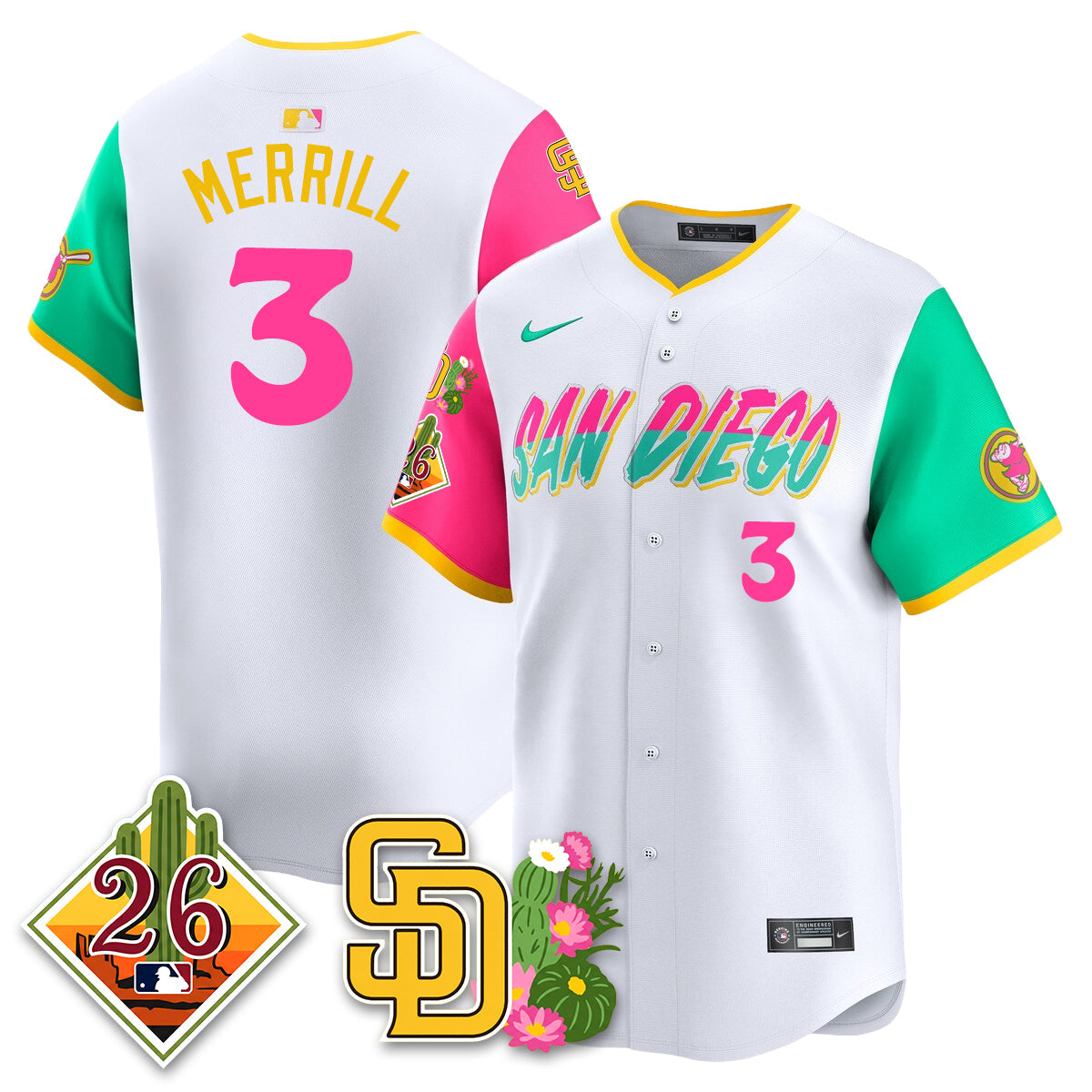 SD 2026 Spring Training Vapor Limited Jersey - All Stitched