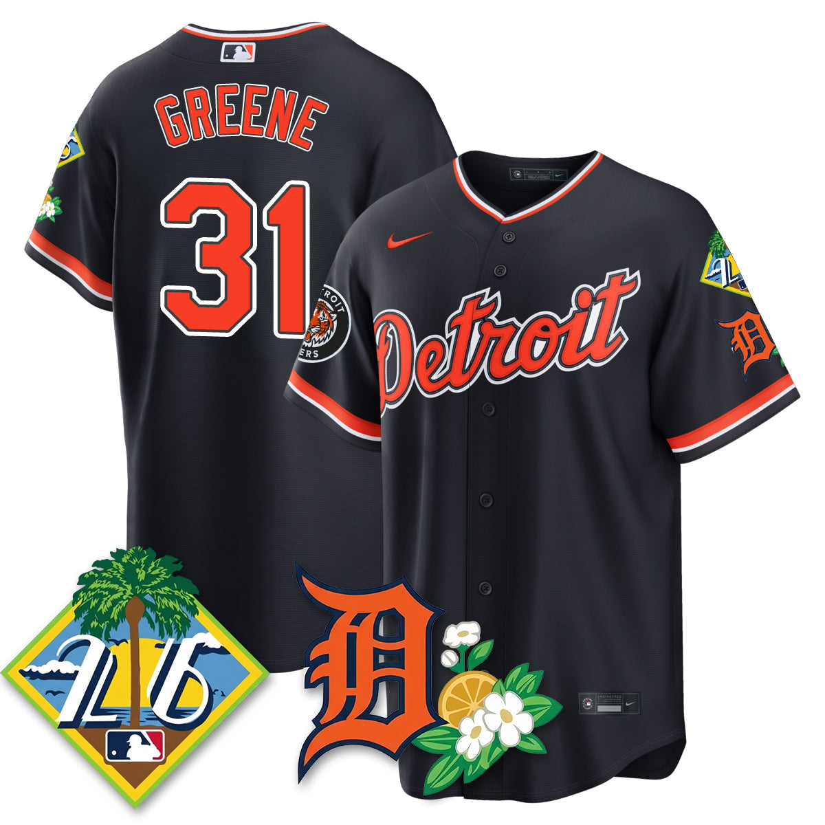 DET 2026 Spring Training Vapor Limited Jersey - All Stitched