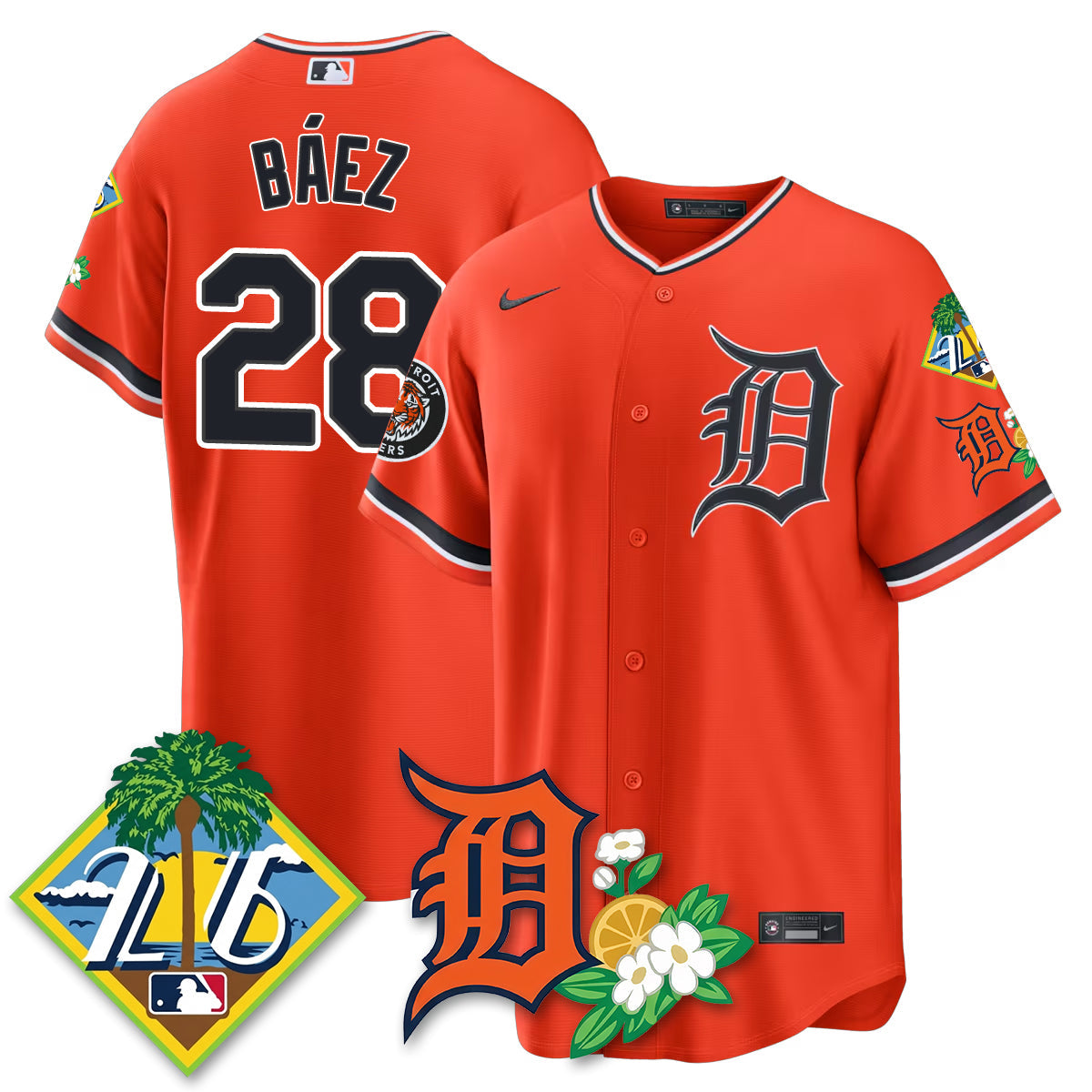 DET 2026 Spring Training Vapor Limited Jersey - All Stitched
