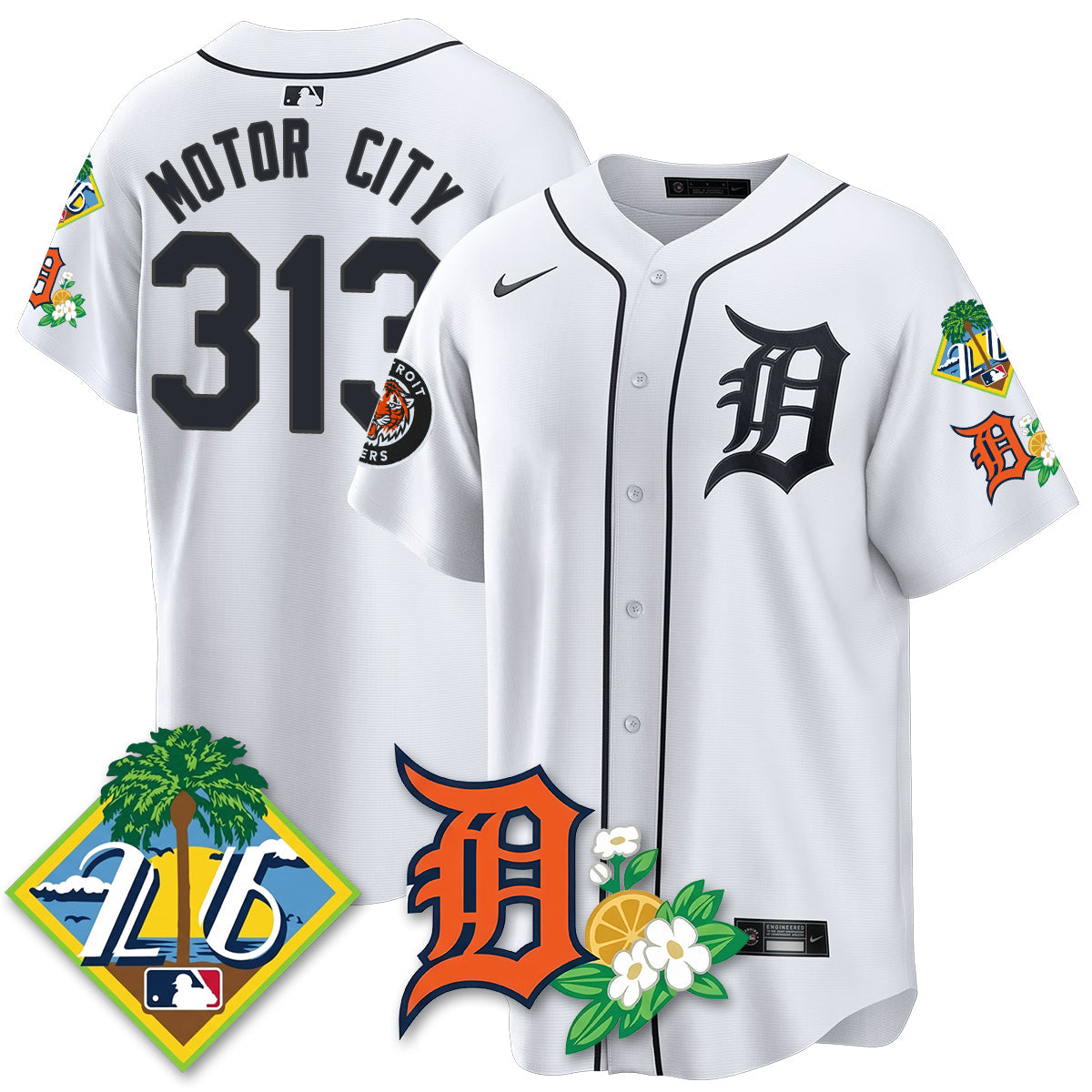 DET 2026 Spring Training Vapor Limited Jersey - All Stitched
