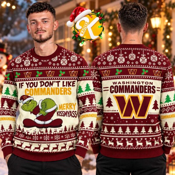 WAS Christmas Gift Ugly Sweater - Printed