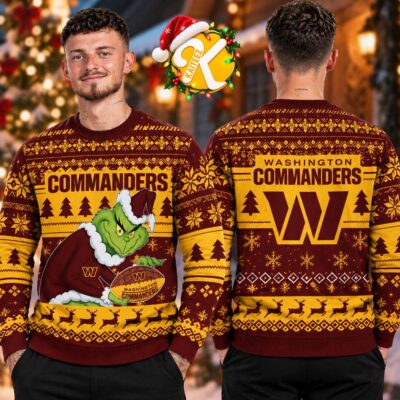 WAS Christmas Gift Ugly Sweater - Printed V3