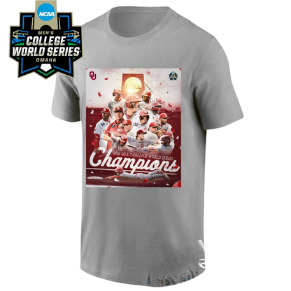 OU 2026 NCAA Men’s Baseball National Champions One Side T-Shirt V3
