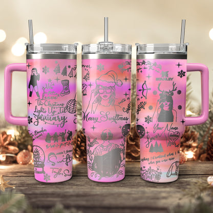 Custom Christmas TS, Gift 40oz Tumbler - 410QA-TB056