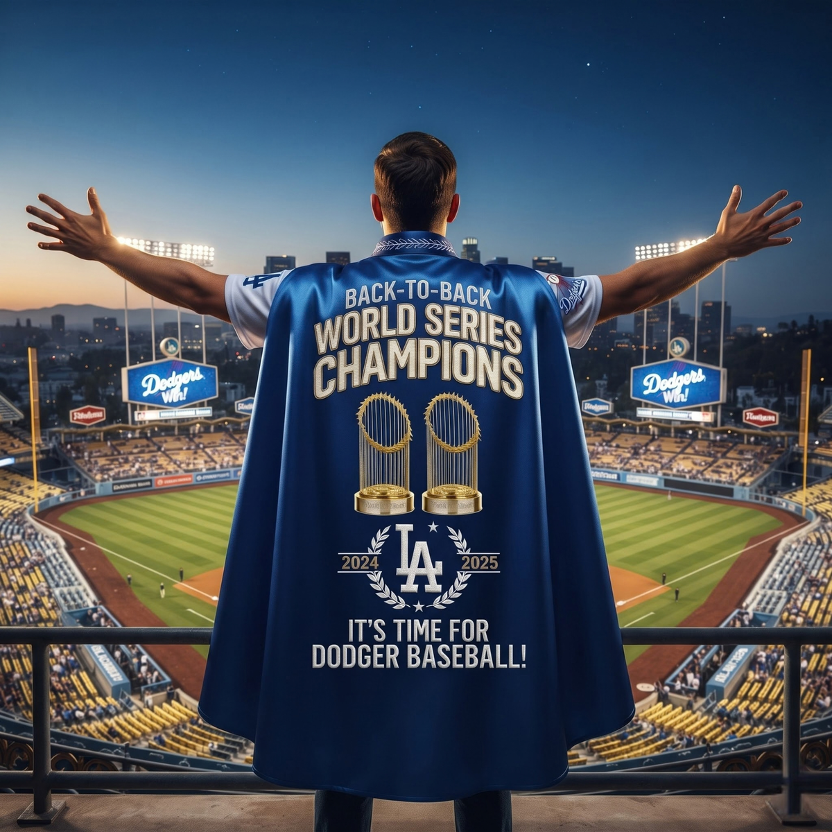LAD Supporter Edition Strap Shawl Cape – Printed