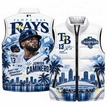 TB #13 Junior Caminero Puffer Vest - Printed