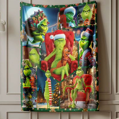 Grinch Blanket - 410HLTLBL008