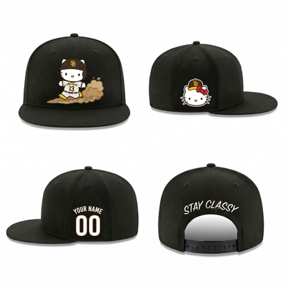SD x Meow KT Personalized Snapback Cap - Printed