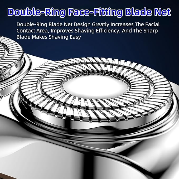 Men's Dual Blade Rechargeable Shaver