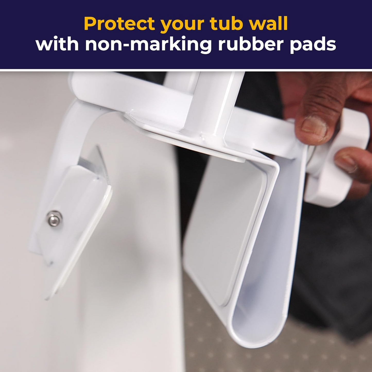 Adjustable Bathtub Grab Safety Bar