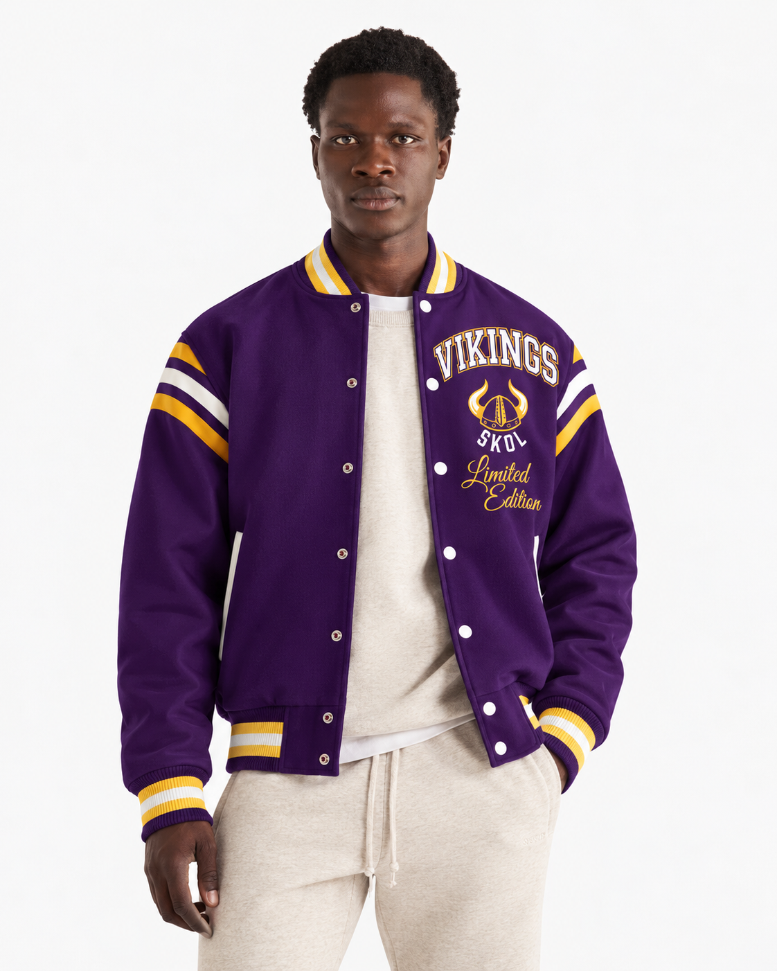 MIN Skol Club Limited Edition Varsity Jacket - Printed