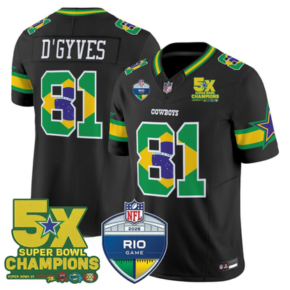 DC 2026 Rio Game Vapor Jersey - Stitched