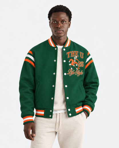 MIA "The U" Limited Edition Varsity Jacket - Printed
