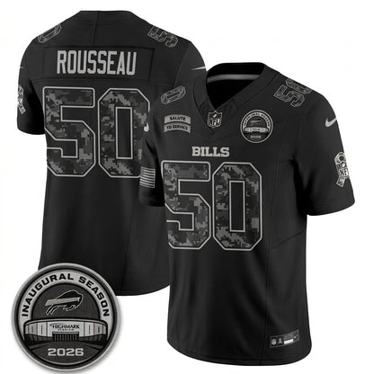 BUF 2026 Salute to Service Edition Vapor Jersey V6- Stitched