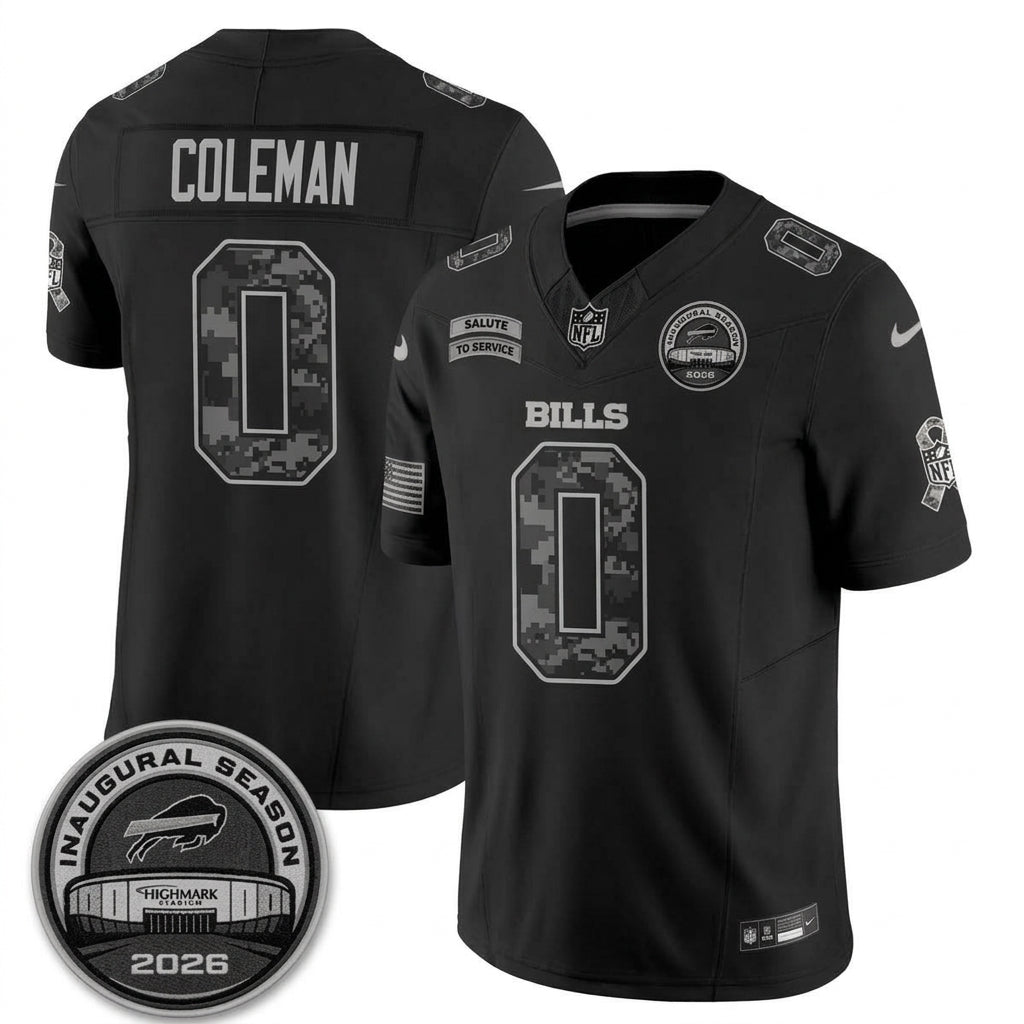 BUF 2026 Salute to Service Edition Vapor Jersey V6- Stitched