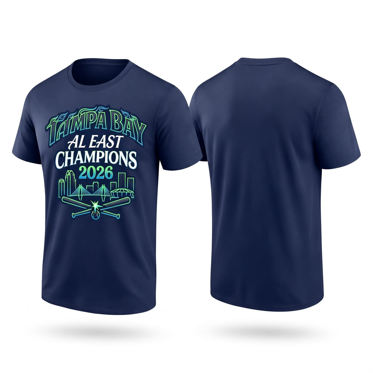 TBR 2026 AL East Champs One Side T-Shirt - Printed V2