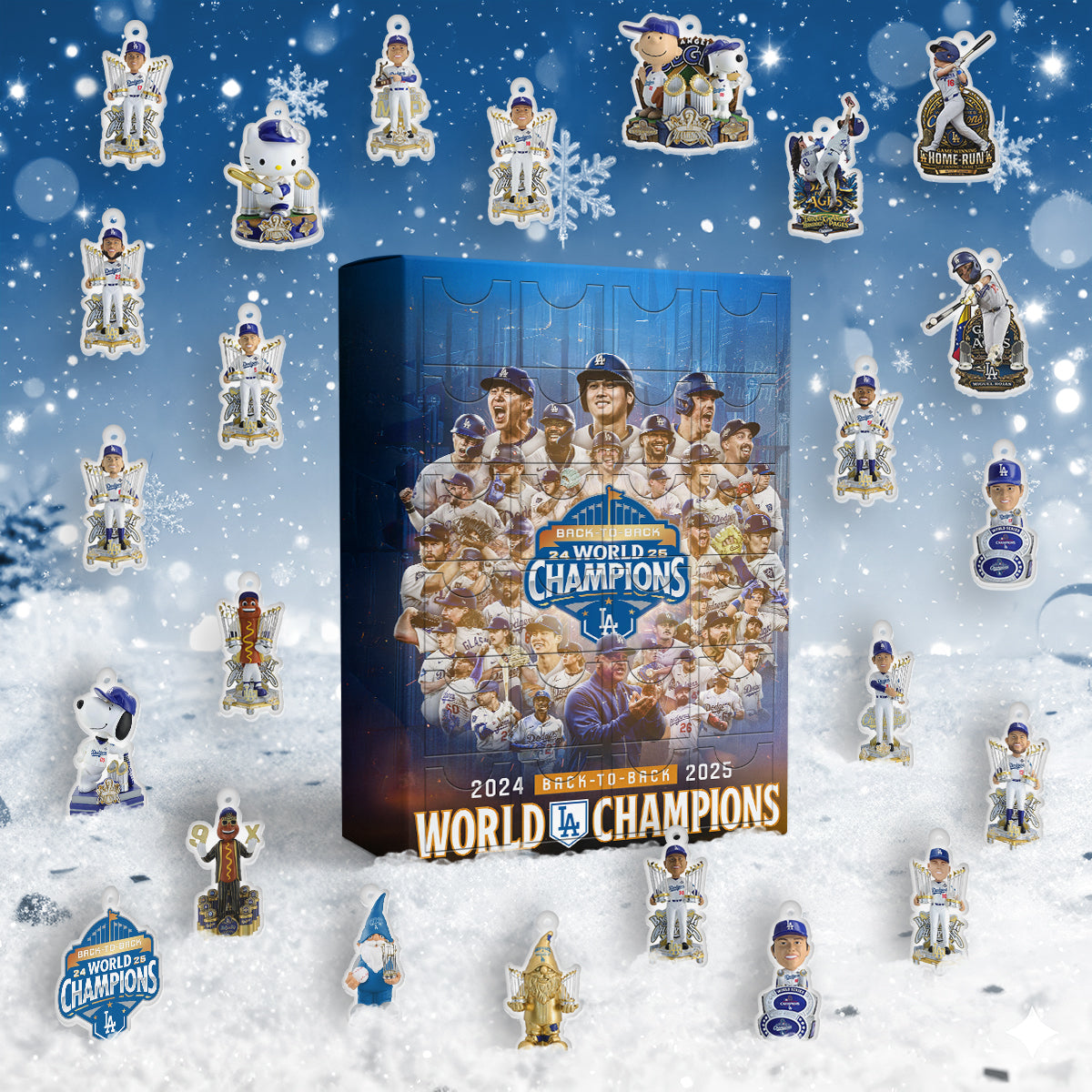 LAD 2025 World Series Champions Advent Calendar