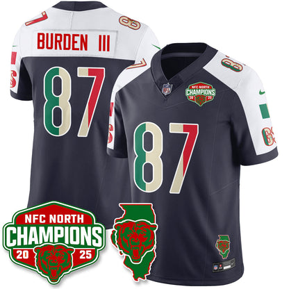 CHI Mexico NFC North Division Champions Vapor Limited Jersey - All Stitched
