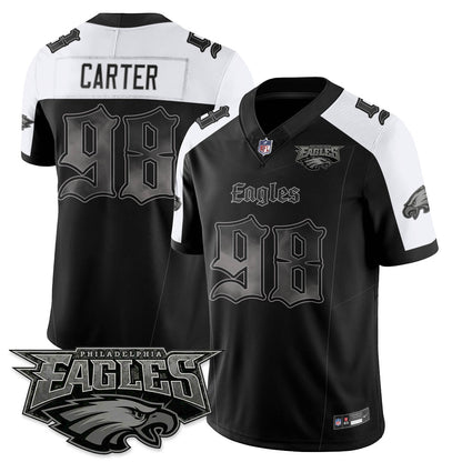 PHI 'Dark Gothic Philly' Vapor Limited Jersey - All Stitched