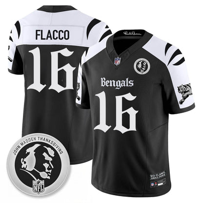CIN Gothic Vapor Limited Jersey - John Madden Patch - All Stitched