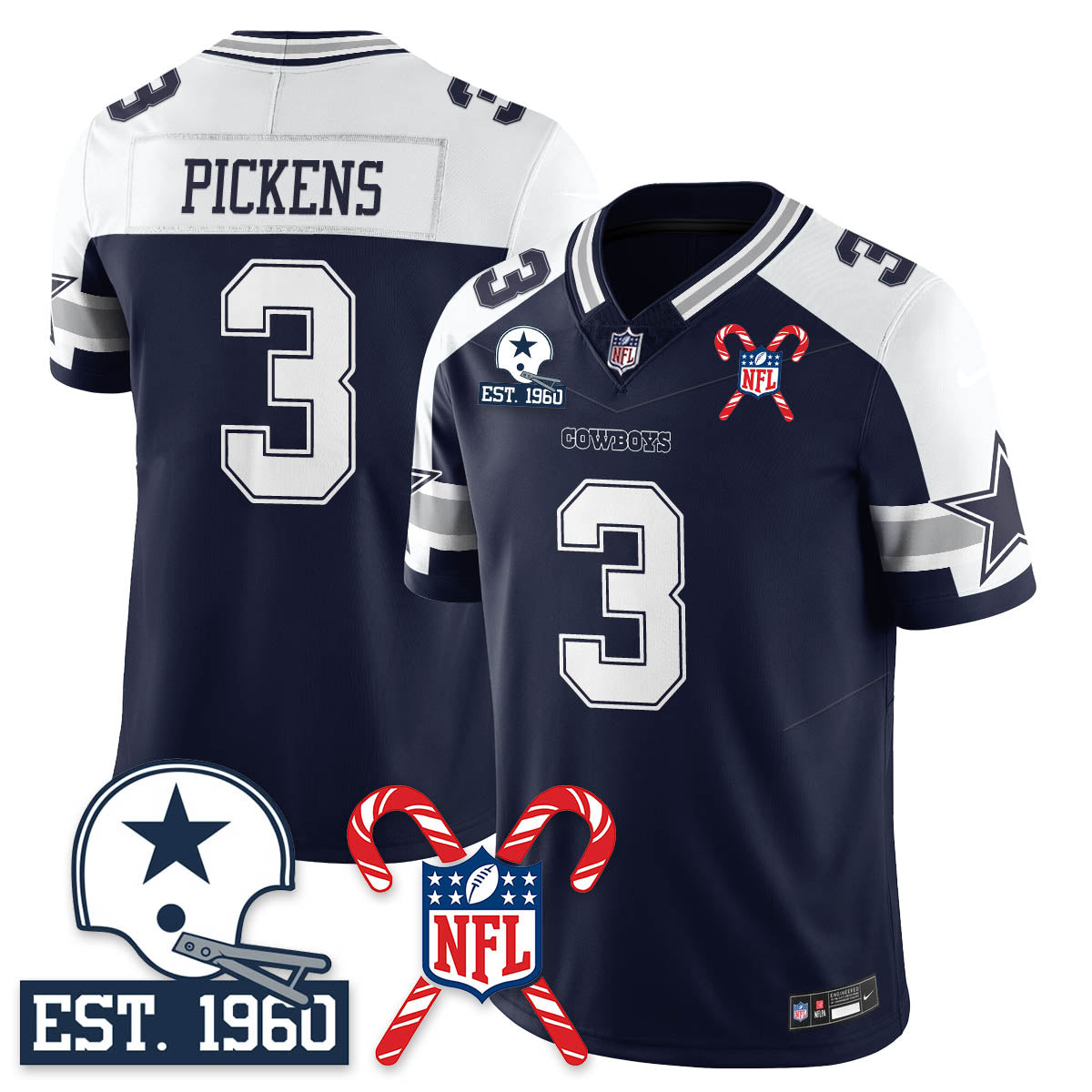 Dal Christmas Vapor Limited Jersey - All Stitched