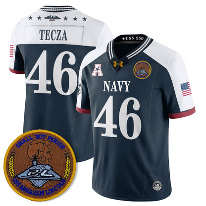 Navy MID Honoring the 250th Anniversary of the United States Navy Jersey - All Stitched