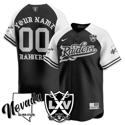 LVR Born x Raised Baseball Jersey - All Stitched