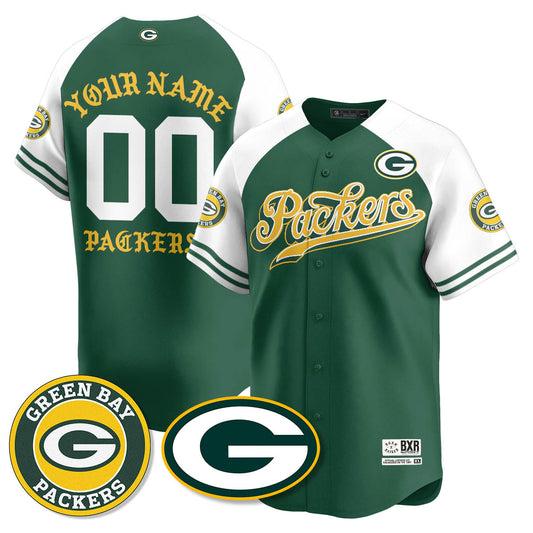 GB Born x Raised Baseball Custom Jersey - All Stitched