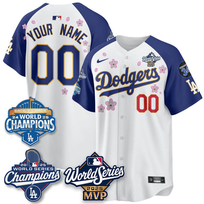 Yoshinobu Yamamoto LAD 2025 World Series MVP Jersey - All Stitched