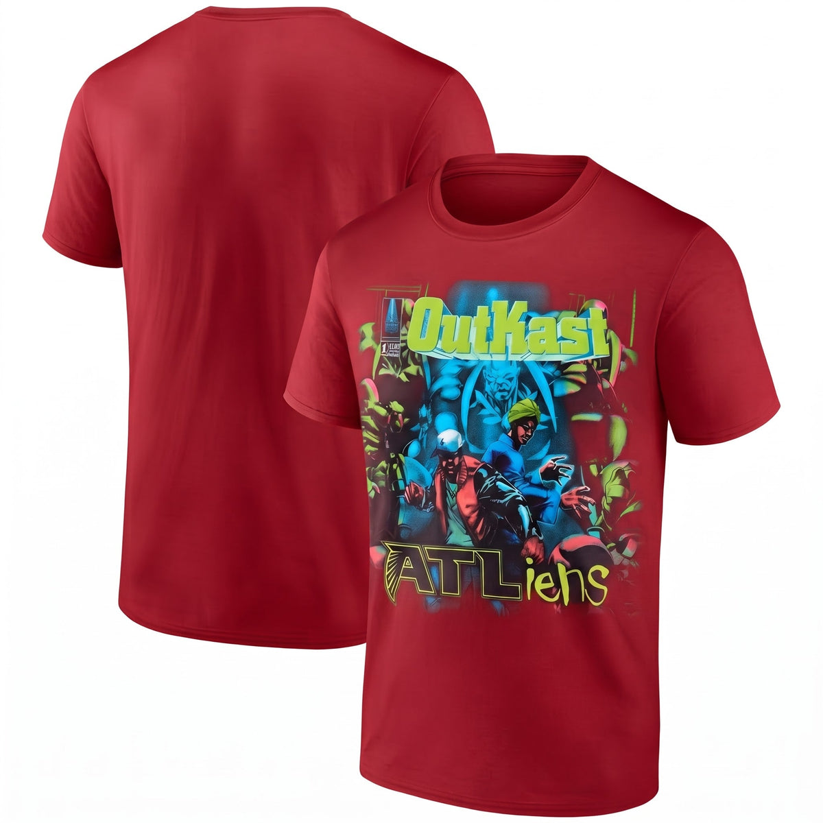ATL x OKA 30th Anniversary ATLiens One Side T-Shirt - Printed
